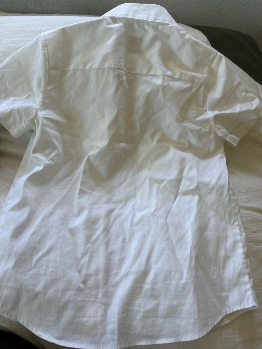 Burberry White Shirt with Signature Check Trim
